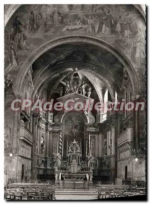 L'Isle-sur-Sorgue — Interior da Igreja (1672) — Edições SL, Lyon