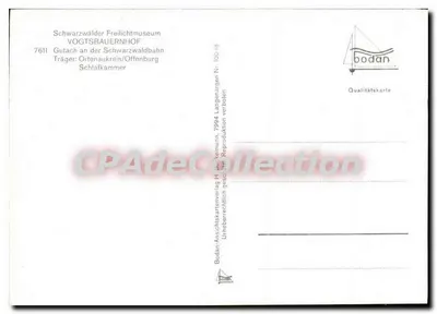 Pokój do snu — wnętrze tradycyjnego domu — Bodan-Ansichtskartenverlag — Rewers