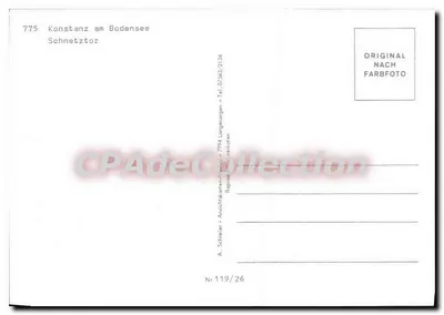 Konstanz am Bodensee — Schnetztor — A. Schneiter, Nr. 119/26 — Rewers