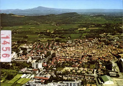Vista aérea de Montpellier — editor desconhecido, n° de série 1456