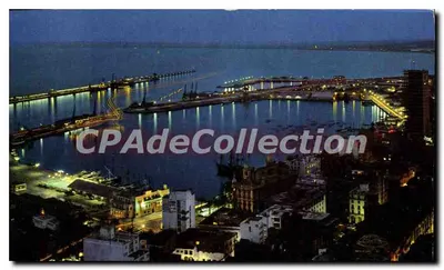 Alicante — Alicante Limanı'nın Gece Görünümü — Iberia