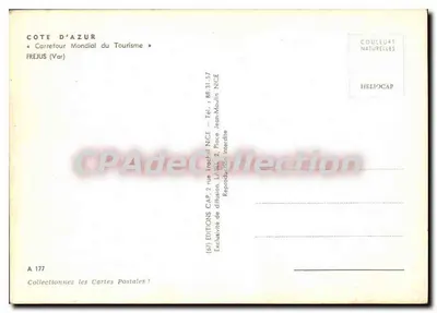 Frejus — Les Arènes romaines, vue générale, la Lanterne d'Auguste, Frejus Plage — Éditeur: (27) ÉDITIONS CAP, Nice — Verso