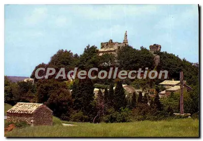 Os arredores de Bagnols-sur-Cèze (Gard) — O charmoso pequeno vilarejo de Sabran — Edição Magenta, Lyon