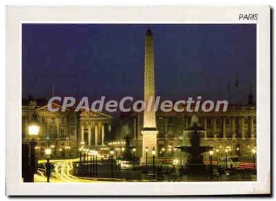 Place de la Concorde — Obélisque de Louxor — Éditions et Impressions Combier / Mâcon