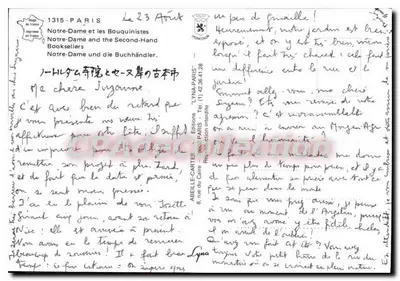 巴黎圣母院与旧书商 — Éditions L'YNA - 巴黎 — 背面