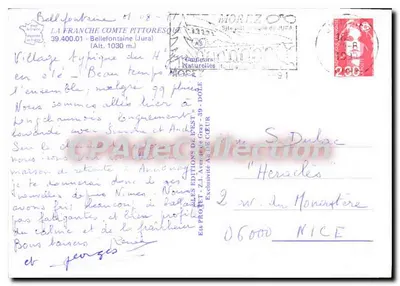 Bellefontaine — Villaggio tipico del Giura — Éditions de l'Est — Verso