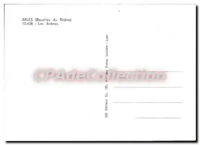 अर्ल्स — लेस अरेन्स — एडिशन डेस फ्रेर्स ल्यूमियर, लियोन — पीछे