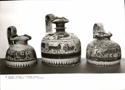 Museu de Corinto — Oinochoi coríntios — n°38