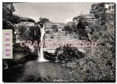 Bilhete postal moderno Circo de Navacelles - Cachoeira da Vis