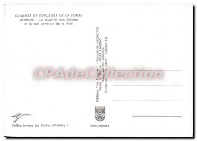 Salines — Ogólny widok miasta — Wydawnictwo Diplôme — Rewers