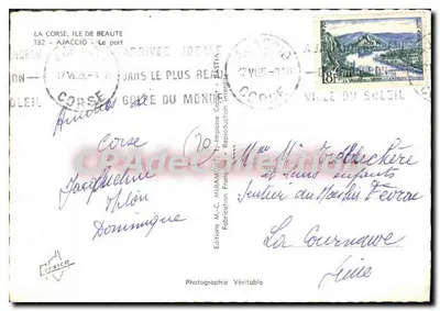 Port Ajaccio — Korsyka — Wydawnictwo M.-C. Miramont — Rewers