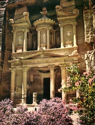 Al Khazneh — Petra — Jordânia — Zkalli Library, Amman, Jordânia