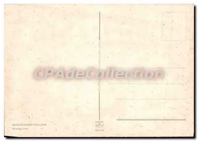 Scheveningen — praia e trampolim — CPAAdeCollection n°967164 — Verso