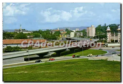 O viaduto de Kuala Lumpur — vista moderna — editor S.W. Singapore, n° K370