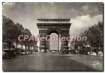 Arc de Triomphe — Avenue des Champs-Élysées — Éditeur André LECONTE