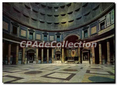 Rzym — wnętrze Panthéonu — wydawca Fotomagrafica — Bologna, nr 93