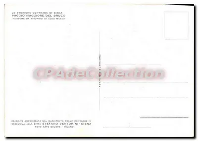 Paggio Maggiore del Bruco — Kostium figury Aldo Marzi — Wydawnictwo Stefano Venturini — Rewers