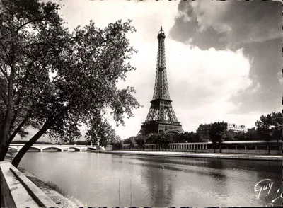 Paris et ses merveilles — vue de la tour Eiffel (1887-1889) — Éditions d'Art Guy