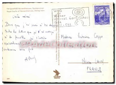CPSM Konigsschlob Herrenchiemsee Speusezunner — Verso