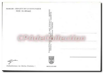 Nizza — vista panoramica — Presse-Diffusion S.A. - 06.088.240 — Verso