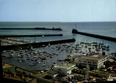 Port of Le Havre — aerial view — IRIS Mexichrome