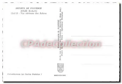 Arles — Widok z lotu ptaka na Arenach — Wydawca Spirali, nr 19 — Rewers