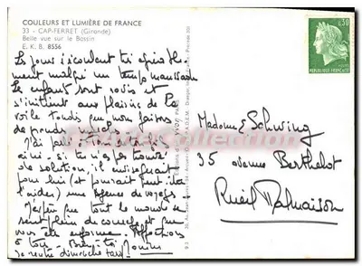 Cap-Ferret — Bassin — Edities van Kunst VVOT Parijs, n° 33 — Achterkant