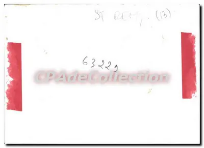 Lago de Saint-Remy — vista nevada — CPAdeCollection n°63229 — Verso