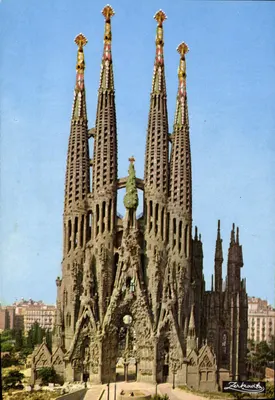 Sagrada Familia — Tempel des Expiations — A. Zerkowitz