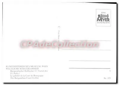 Copo da Corte da Borgonha — Século 15 — Edição Meyer — Verso