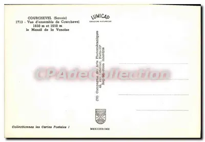 Courchevel (Savoie) — Ogólny widok Courchevel — LUMICAP — Rewers