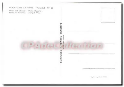 Puerto de la Cruz — Plaza del Charco — Éditions Anibarro — Rewers