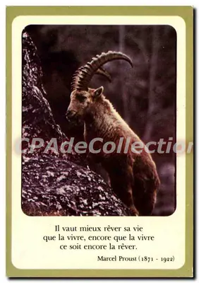 Bouquetin des Alpes — Marcel Proust (1871-1922) — Linda Color S.A. - 10067