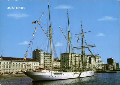OOSTENDE — Le navire école belge "MERCATOR" — Éditeur A. Oostende
