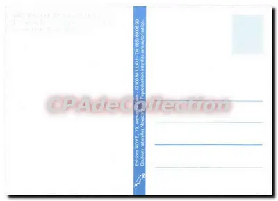 Formación rocosa incrustada — Valle de la Jonte — Ediciones NOVE, 79 avenue Novembre, Millau — Reverso