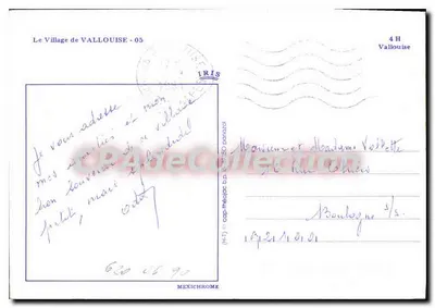 वॉल्लूइस — बर्फ से ढ़का गाँव — MEXICHROME — पीछे