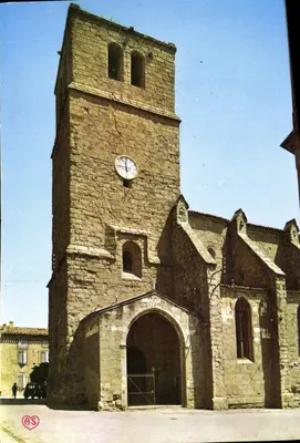 Azille Minervois — Igreja de São Julião (século XIII) — Sociedade das Cortes Poncelles, ALBI