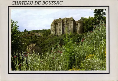 Castelo de Boussac — vista panorâmica — Edição de Luxo