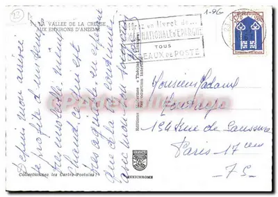 A vales da Creuse — nas proximidades de Anzême — Edições Modernas & Théodés — Verso