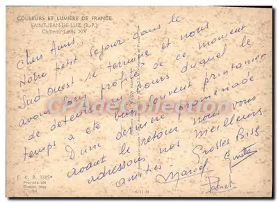 Château Louis XIV — Saint-Jean-de-Luz — Éditions Draeger — Reverso