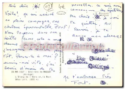 Jezioro Hers i Wzgórze Béas — okolice MASSAT — APA — Rewers