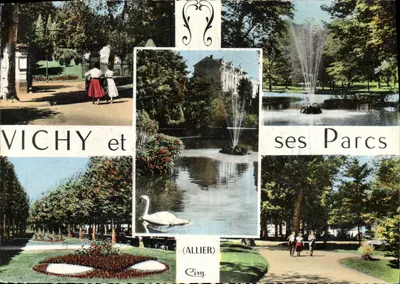 Vichy et ses Parcs — (Allier) — Combière (éditeur)