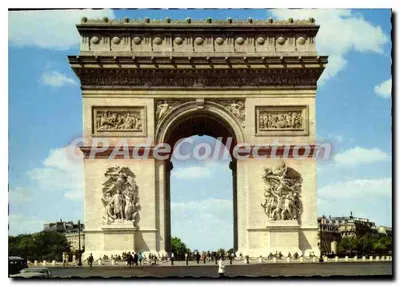 Arc de Triomphe — Paris — Éditeur LECOQ, n° 5168