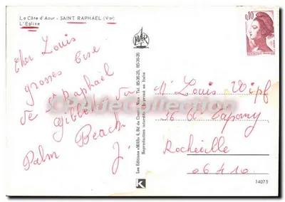 Saint-Raphaël — Katedra — Wydawnictwo MARB — Rewers