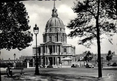 Paris - Les Invalides — vista do dômer — Gany