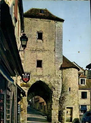 Roc-Amadour (Lot) — Porte Salmon — éditeur Méxichrome, n°11