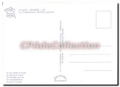 Catedral de São Etienne de Bazas — XIIº século — Élécé — Verso