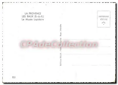 लेस बॉउ (बी.डी.आर.) — लेपिडायर म्यूजियम — एडिशन रेल्ला — पीछे