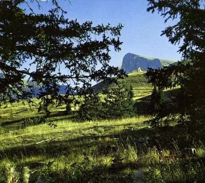 Visão do monte Chéral — St-Etienne-en-Dévoluy (Hautes-Alpes) — Impressor NACON