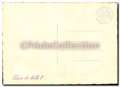 Vue da promenade dos Ingleses em Nice — editor Photos d'Art Lucarelli, Nice — Verso